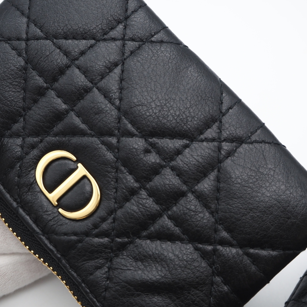 Christian Dior Caro Multifunction Cannage Pouch Shoulder Bag S5036UWHC Black ... - Picture 4 of 15